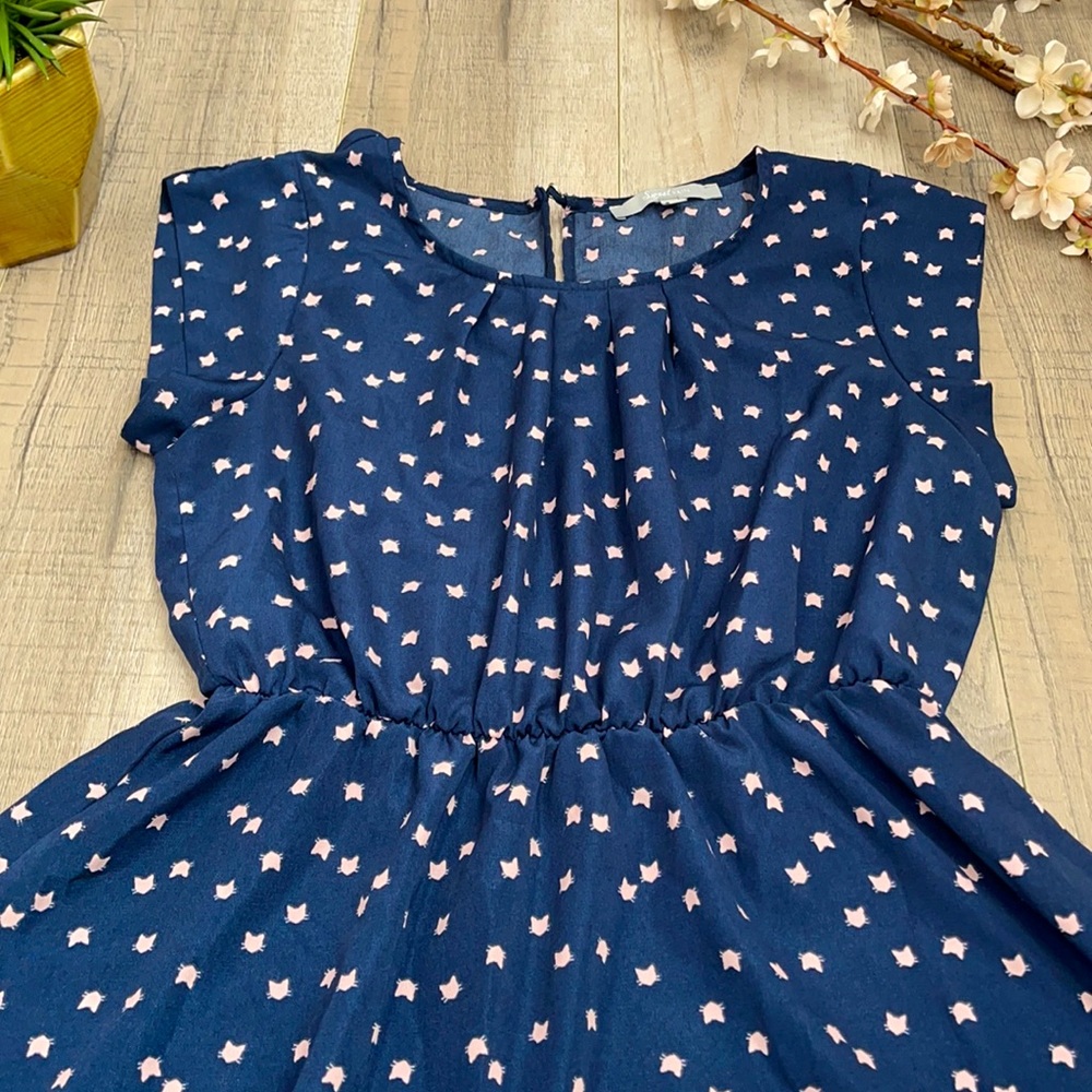 🐱 Cat Pattern Dress 🐱 - Picture 2 of 6